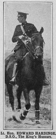 Hardinge E Lt The Hon DSO 15th (The King's) Hussars