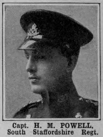 Powell H M Captain South Staffs Regiment