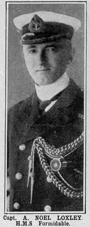 Loxley A N Captain HMS Formidable Royal Navy