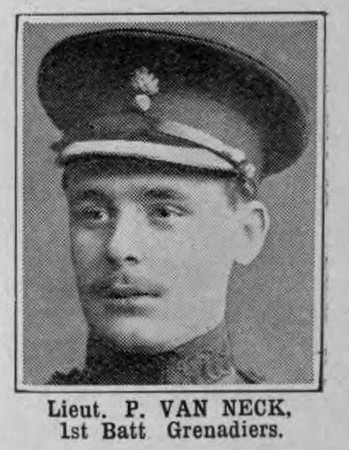 Van Neck P Lt 1st Grenadier Guards
