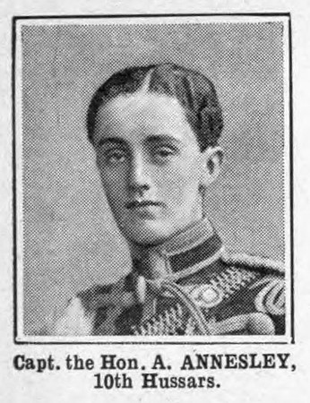 Annersley A Captain The Hon 10th Hussars