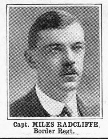 Radcliffe M Captain Border Regiment