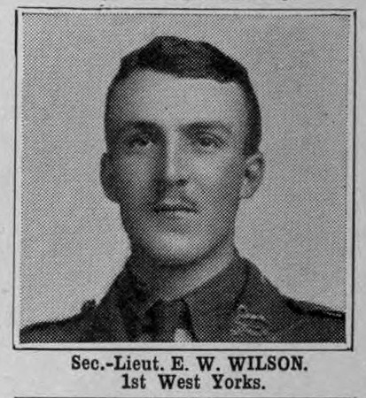 Wilson E W 2nd Lt 1st West Yorkshire Regiment