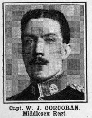Corcoran W J Captain Middlesex Regiment