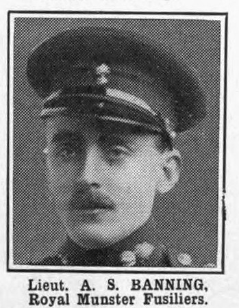 Banning A S Lt Royal Munster Fusiliers