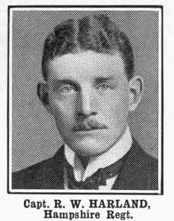 Harland R W Captain Hampshire Regiment