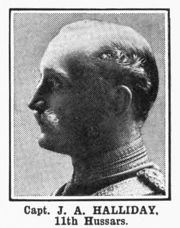 Halliday J A Captain 11th Hussars