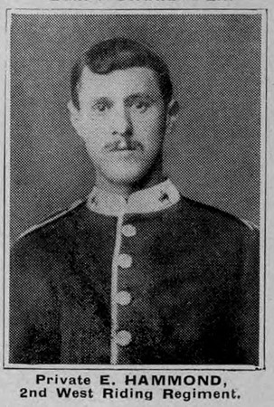 Hammond E Pte 2nd West Riding Regiment
