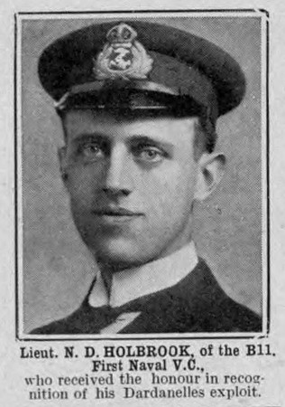 Holbrook N D Lt VC Royal Navy