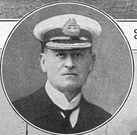 Luce J Captain HMS Glasgow