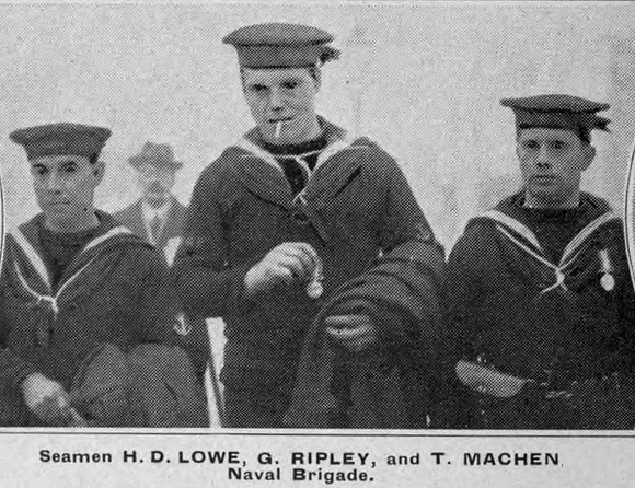 Machen T AB DCM Royal Naval Volunteer Reserve
