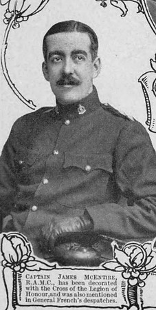 McEntire J Captain Legion Of Honour Royal Army Medical Corps