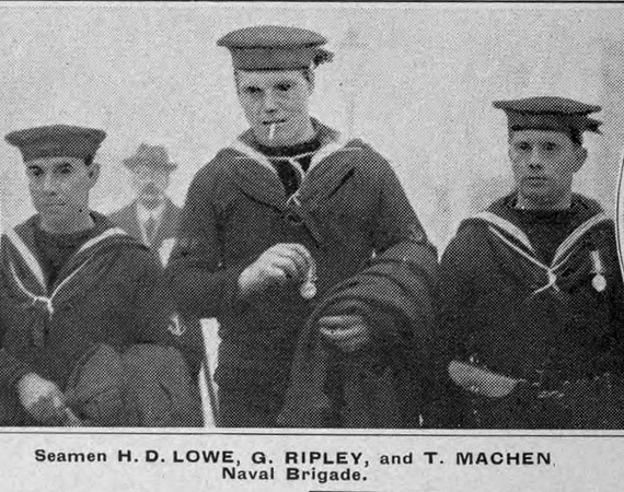 Ripley G AB DCM Royal Naval Volunteer Reserve