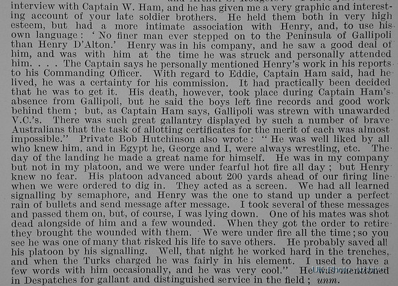 D Alton H St E Pte 8th AIF Obit Part 2