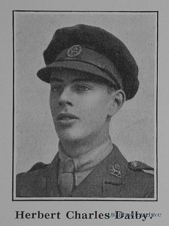 Dalby H C 2nd Lt 8th York And Lancs Regiment
