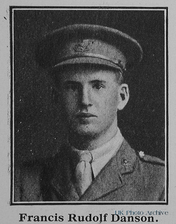 Danson F R 2nd Lt 4th Cheshire Regiment