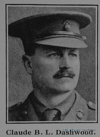 Dashwood C B L Major 9th Northumberland Fusiliers