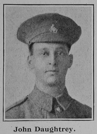Daughtrey J L/Cpl 2824 8th Royal Sussex Regiment