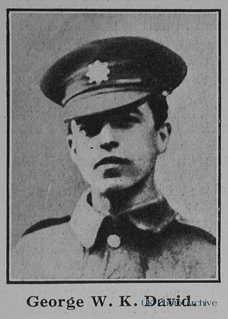 David G W K Pte 1310 13th London Regiment
