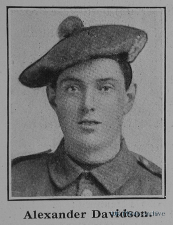 Davidson A Sergt 2209 10th Gordon Highlanders