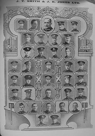 Roll Of Honour Of Service J T Smith And J E Jones Ltd Manchester