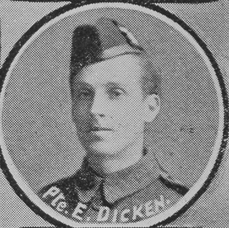 Dicken E Pte 2481 6th Scottish Provinsial Battalion