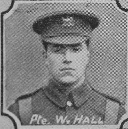 Hall W Pte 11825 19th Manchester Regiment