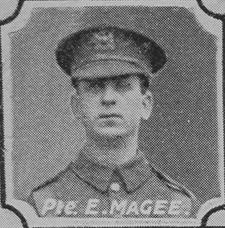 Magee E Pte 11882 19th Manchester Regiment