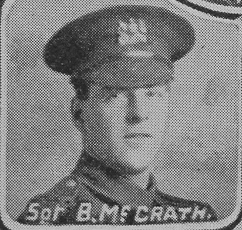 McGrath B Sergt 11883 19th Manchester Regiment