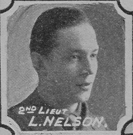 Nelson L 2nd Lt 18th Manchester Regiment