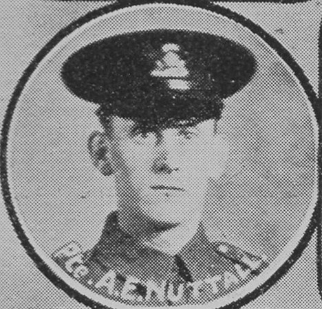Nuttall A E Pte 10511 15th Lancashire Fusiliers
