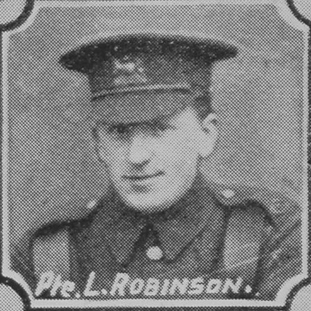 Robinson L Pte 11918 19th Manchester Regiment