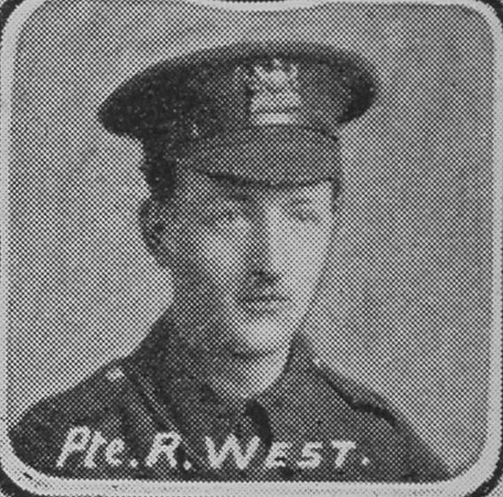 West R Pte 11953 19th Manchester Regiment
