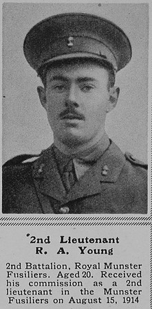 Young R A 2nd Lt 2nd Royal Munster Fusiliers  The Sphere 3rd Apr 1915