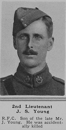 Young J S 2nd Lt Royal Flying Corps The Sphere 23rd Mar 1918