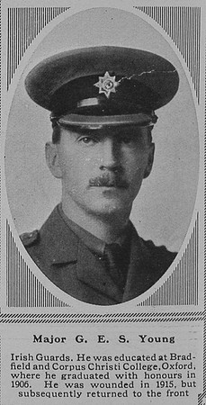 Young G E S Major Irish Guards  The Sphere 19th May 1917
