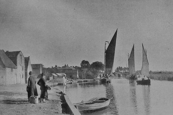 Morning On The River Bure In The 1890s