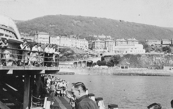 View From Ventnor Pier 1960