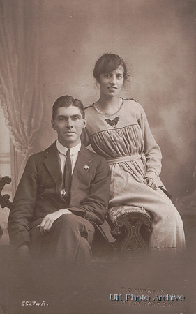 A Young Couple In The 1920s