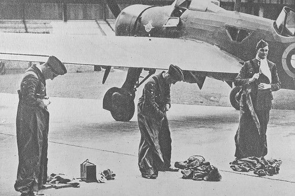 RAF Crew Dressing For Long Distance Flight
