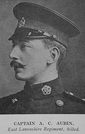 Aubin A C Captain East Lancs Regiment