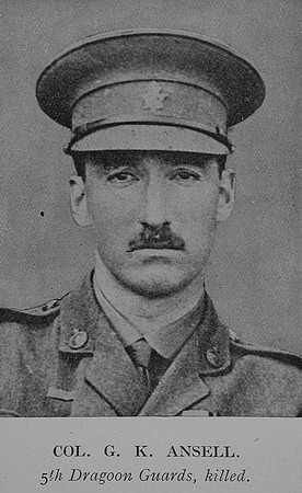 Ansell G K Col 5th Dragoon Guards