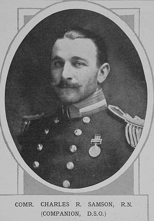 Samson C R Comm DSO Royal Navy The Illustrated London News 31st Oct 1914