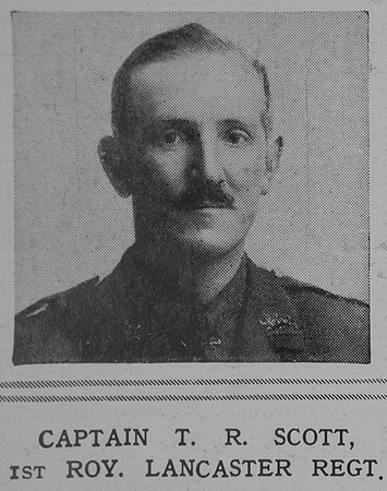 Scott T R Captain 1st Kings Own The Illustrated London News 29th May 1915