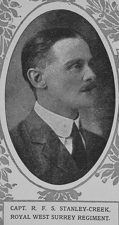 Stanley-Creek R F S Captain Royal West Surrey Regiment The Illustrated London News 21st Nov 1914