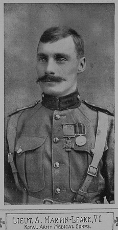 Martin-Leake A Lt VC Royal Army Medical Corps The Illustated War News 24th Feb 1915