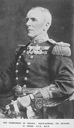 Peirse R H Rear Admiral KCB MVO Royal Navy