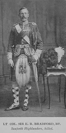 Bradford E R Lt Col 2nd Seaforth Highlanders Navy And Army Illustrated 26th Sep 1914