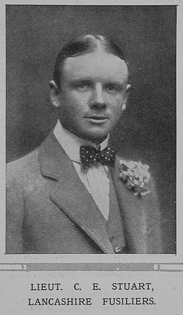 Stuart C E Lt Lancashire Fusiliers The Illustrated London News 10th Oct 1914