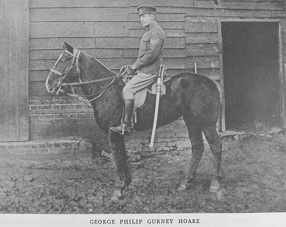 Hoare G P G Sergt Essex Yeomanry